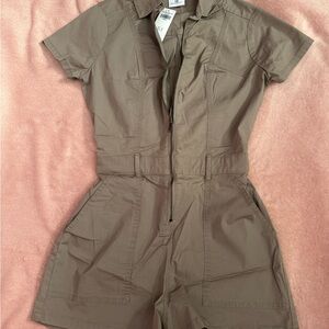 Brown Romper NWT